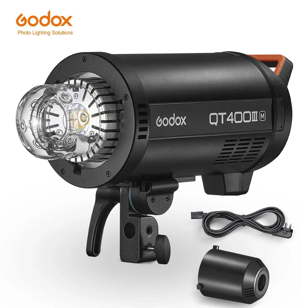 Godox  ȭ Ʃ ÷ Ʈκ Ʈ,  2.4G  ý, 40W LED 𵨸 , QT400III 400W GN65, 1/8000s